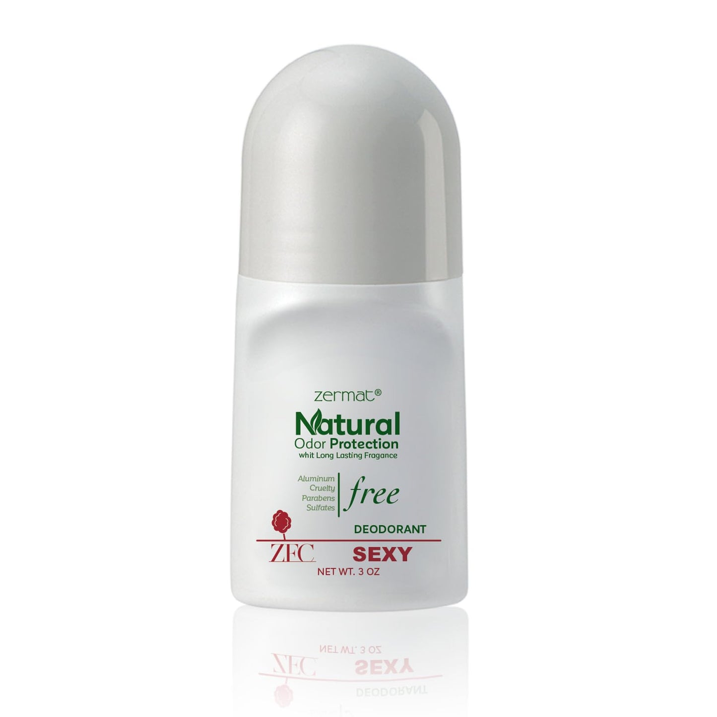 Zermat Senzuel Sexy, Natural Roll-On Deodorant, 3 Oz. Beauty and Personal Care Zermat