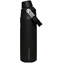 Stanley IceFlow Fast Flow Water Bottle 24 oz | Angled Spout Lid | Lightweight and Leakproof for Travel and Sports | Insulated Stainless Steel