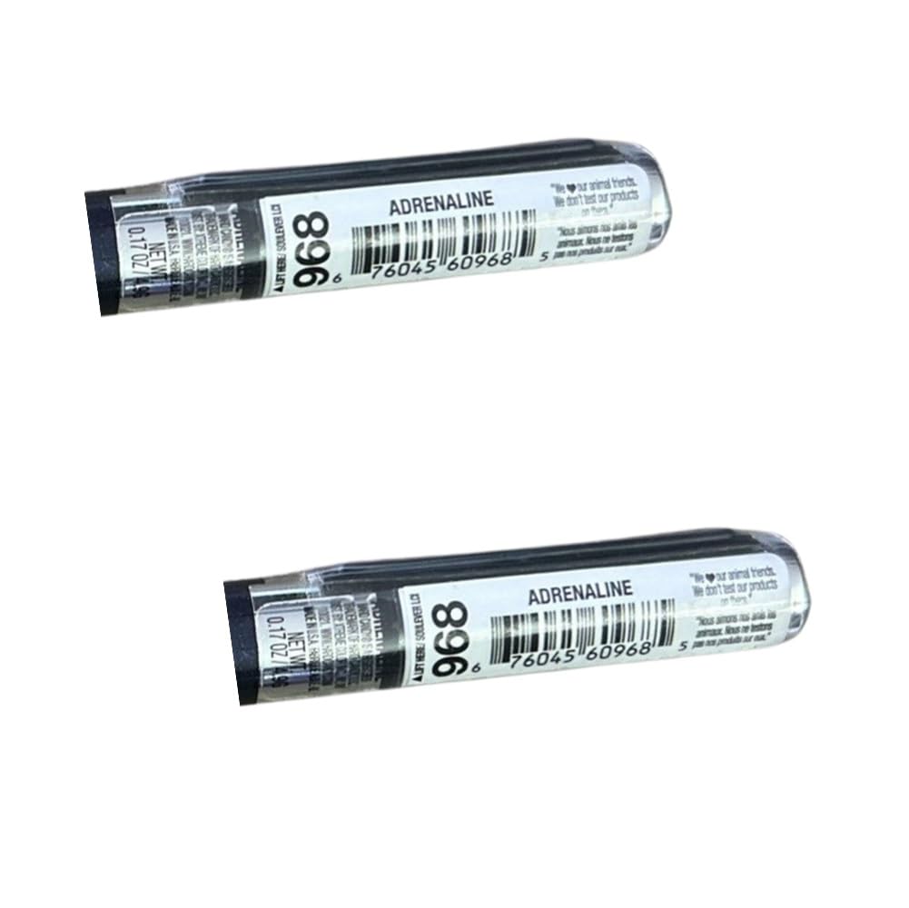 Hard Candy Pack of 2 Fierce Effects Daring Lip Gloss, Adrenaline 968