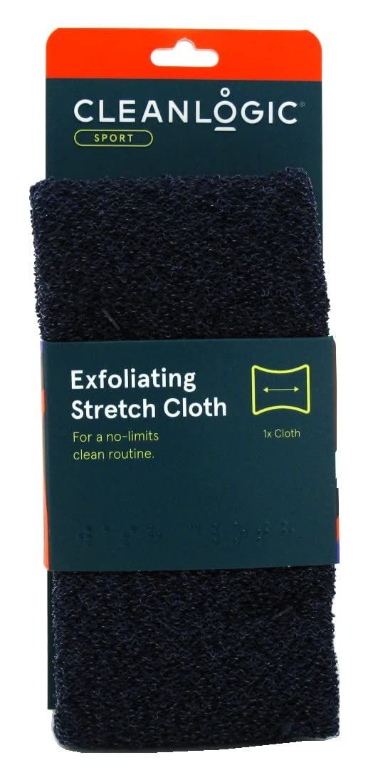 Clean Logic Sport Exfoliating Stretch Cloth (Pack of 2)
