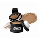 VOLUFY Medium Brown Hairline Powder, Bald Spot Cover Up & Hair Filler