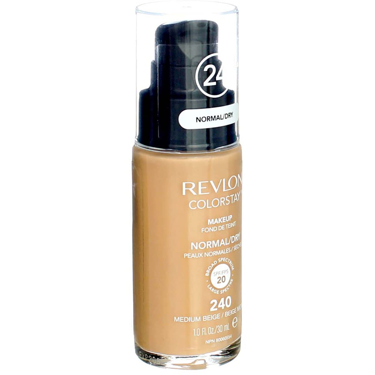 Revlon ColorStay Makeup with SoftFlex, Normal/Dry Skin, Medium Beige 240, 1 Ounce (Pack of 2)