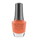 Morgan Taylor Nail Lacquer (Sweet Morning Dew) Orange Professional Lacquer. Vibrant, Chip-Resistant, Fast-Drying, Long-Lasting, High-Shine Finish Beauty & Personal Care Morgan Taylor