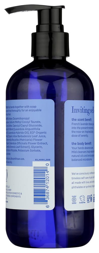 EO PRODUCTS HAND SOAP,FRENCH LAVENDER, 12 FZ