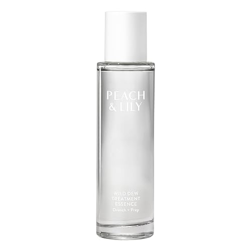 Peach & Lily - Wild Dew Treatment Essence (3.38 oz) - Drench, Plump, & Prep - Featherlight - Hyaluronic Acid, Adenosine, Lotus Extract, & Niacinamide