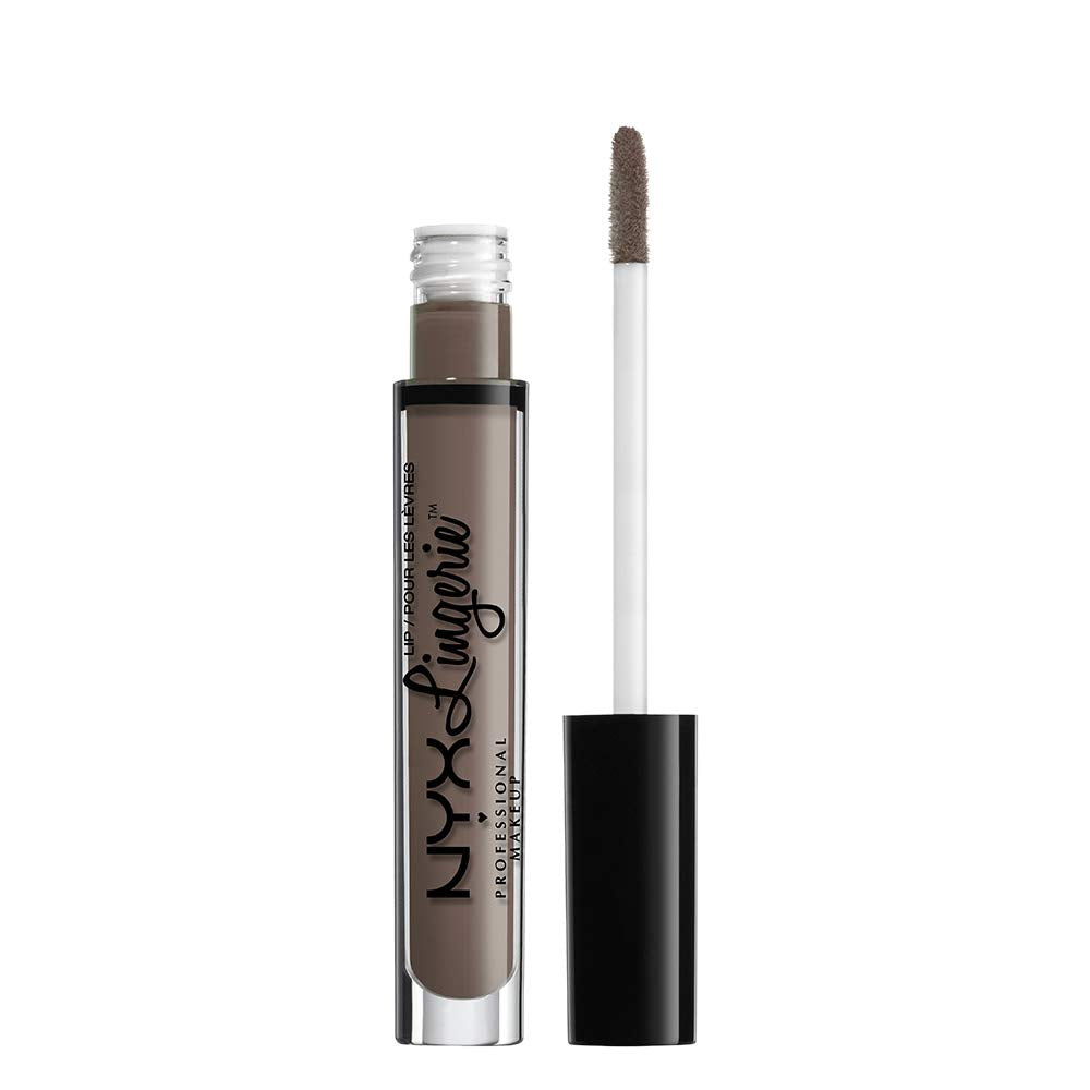NYX PROFESSIONAL MAKEUP Lip Lingerie Matte Liquid Lipstick - Scandalous (Teal With Silver Shimmer)