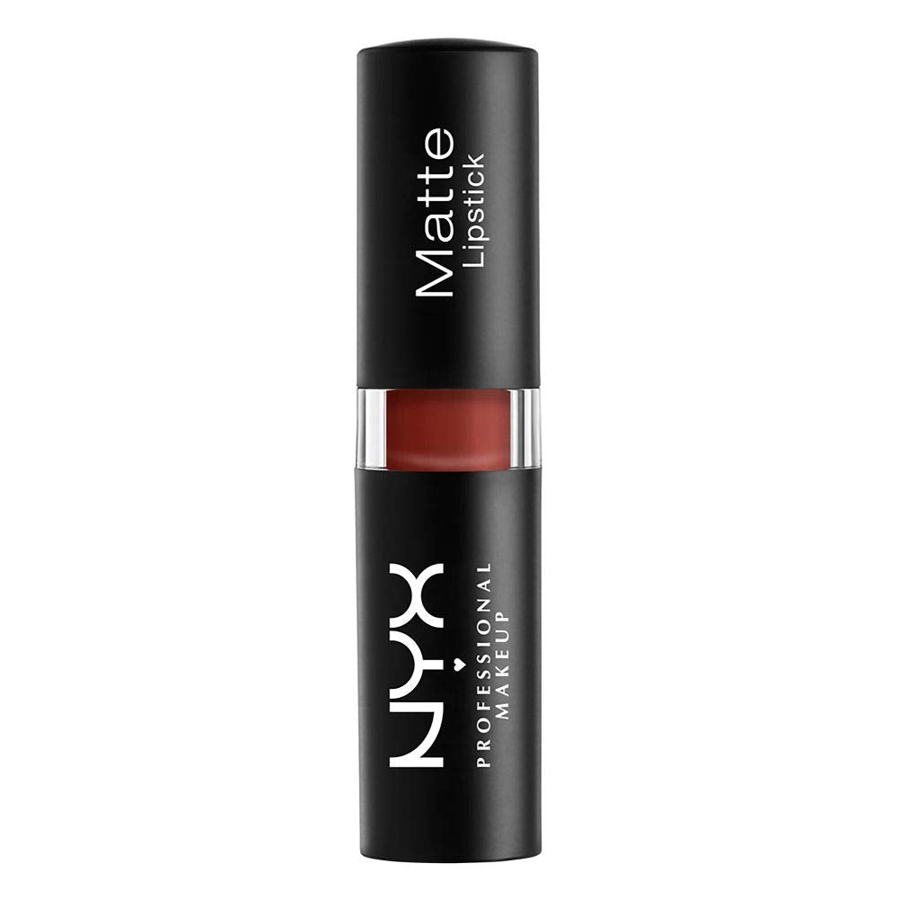 NYX PROFESSIONAL MAKEUP Matte Lipstick - Crazed (Brick Red)