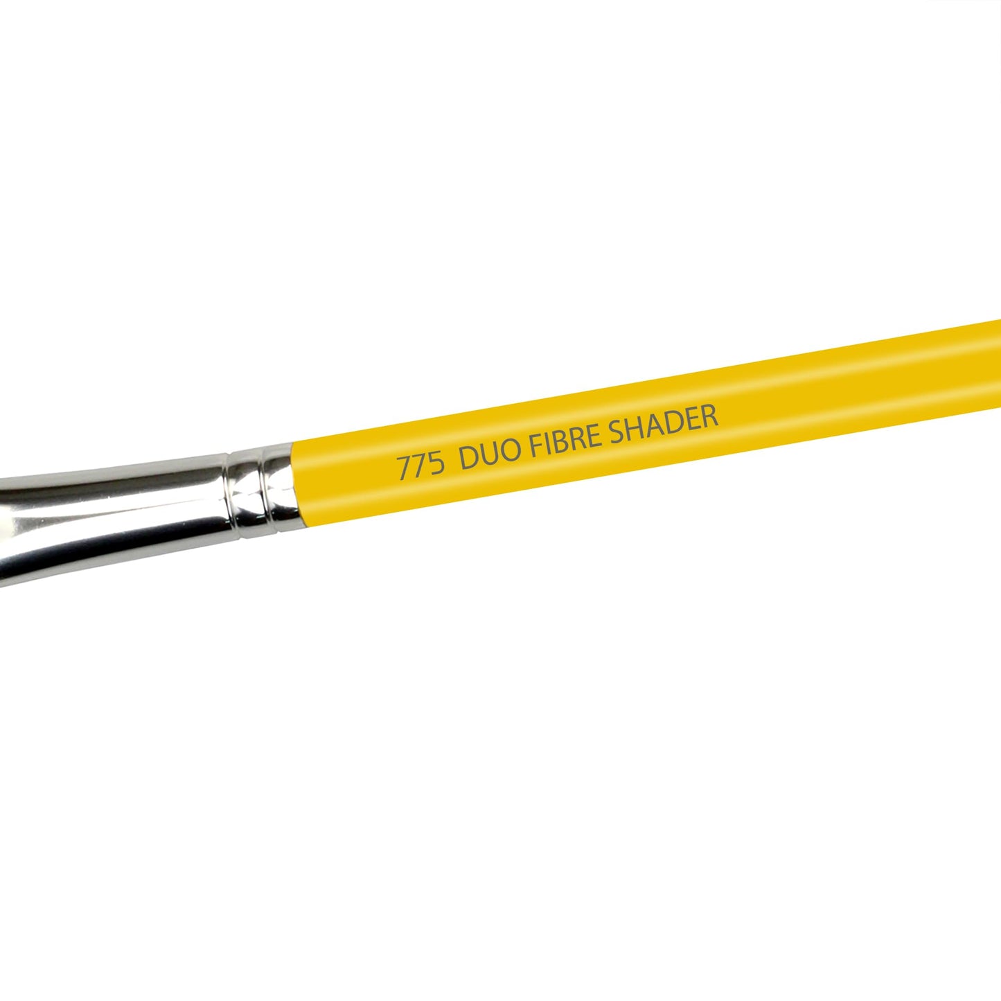 Bdellium Tools Professional Makeup Brush - Studio Series 775 Duo Fiber Shader - With Soft Synthetic Fibers, For Shading (Yellow, 1pc)