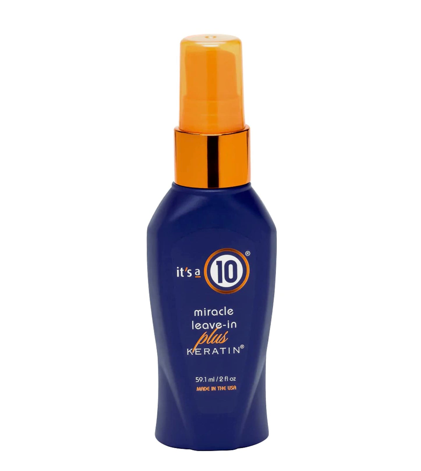 It's a 10 Haircare Miracle Leave-In Plus Keratin Travel Set - 1 x 60 ml Shampoo 1 x Miracle Leave-in 1 x Deep Conditioner