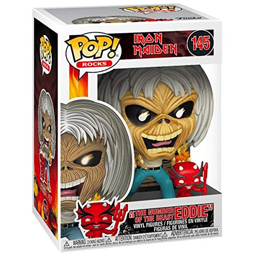 Funko Pop! Rocks: Iron Maiden# of The Beast, Multicolor