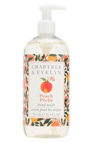 Crabtree & Evelyn Peach Hand Wash 16.9 fl oz Beauty & Personal Care Crabtree & Evelyn