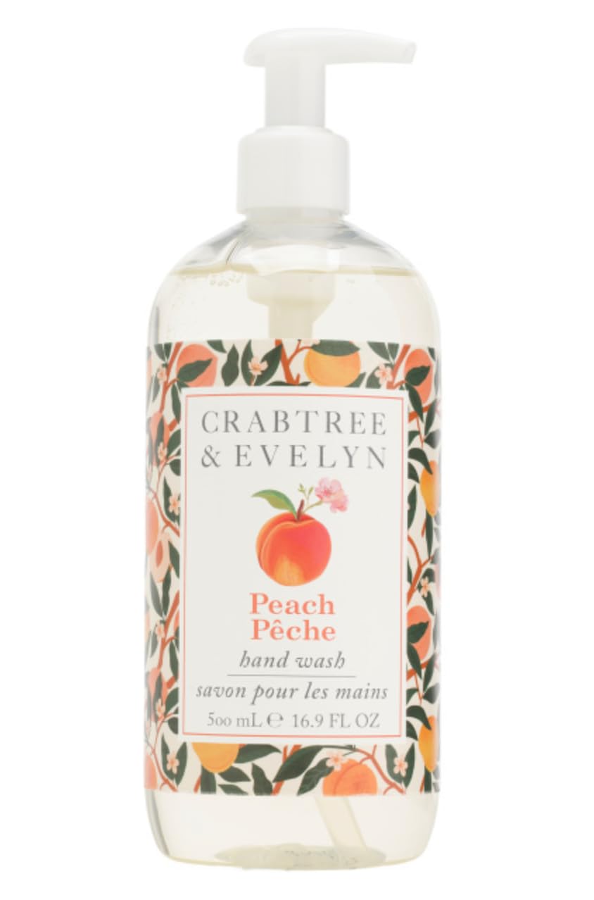 Crabtree & Evelyn Peach Hand Wash 16.9 fl oz Beauty & Personal Care Crabtree & Evelyn