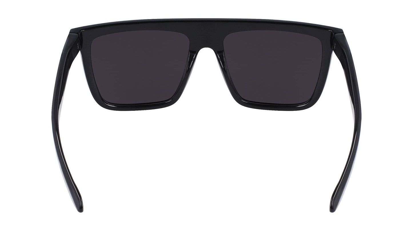 Dragon Womens Tempest Sunglasses -Shiny Black Frame | Ll Smoke Polar Lens