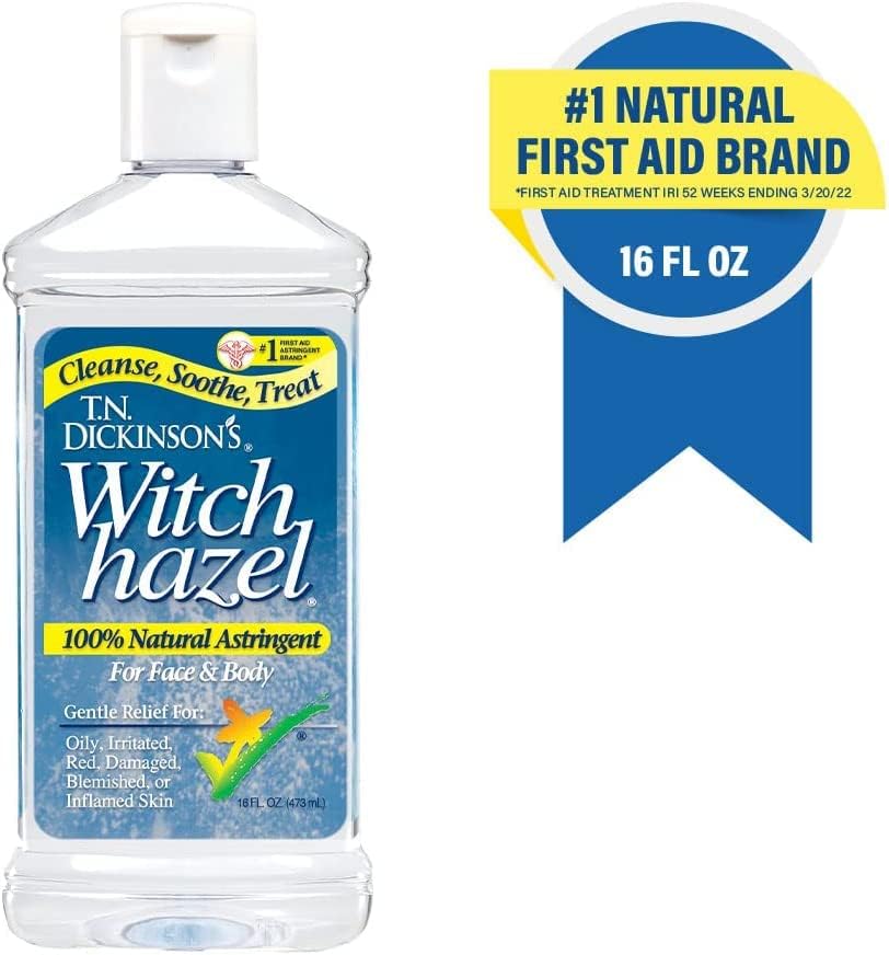 Dickinson's Witch Hazel All Natural Astringent 8 oz (Pack of 9)9