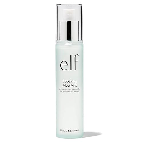 e.l.f. Soothing Facial Mist Lightweight, Long Lasting, Refreshing Hydrates, Soothes, Invigorates Enriched with and Vitamin E Aloe, 2.7 Fl Oz