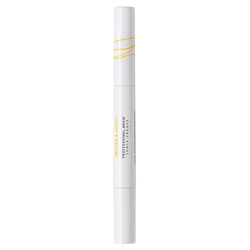 Arches & Halos Brow Building and Conditioning Primer - Coat Brows with Precise Application - Enhance, Moisturize and Nourish - Vegan and Cruelty Free