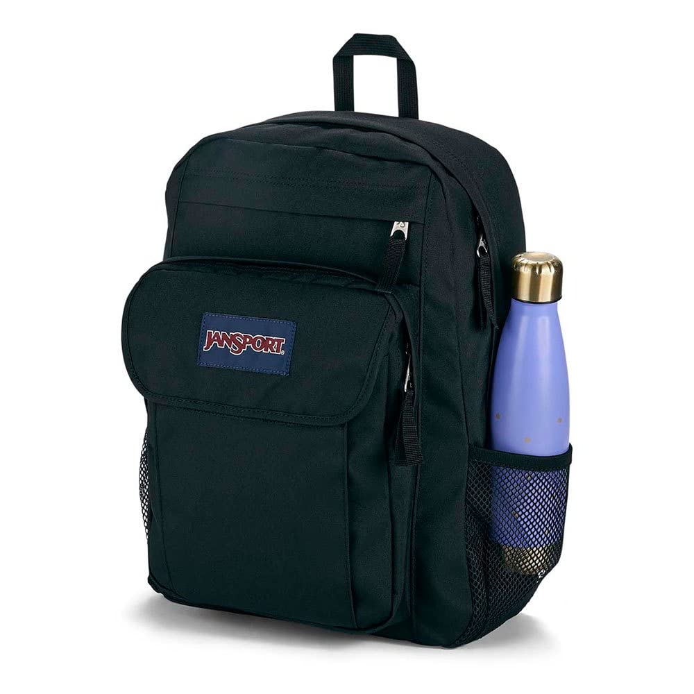 JANSPORT UNION PACK Backpack, 15 inch laptop compartment, Black, One Size, Unisex