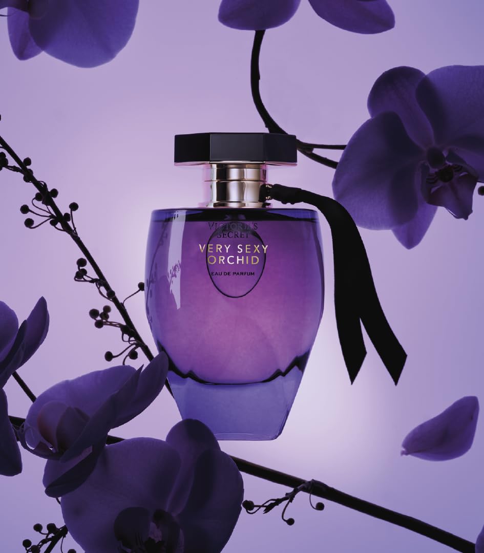 Victoria's Secret Very Sexy Orchid Eau de Parfum Rollerball, Notes of Blackcurrant, Orris Woods & Sheer Patchouli, Travel Size Mini Perfumes for Women