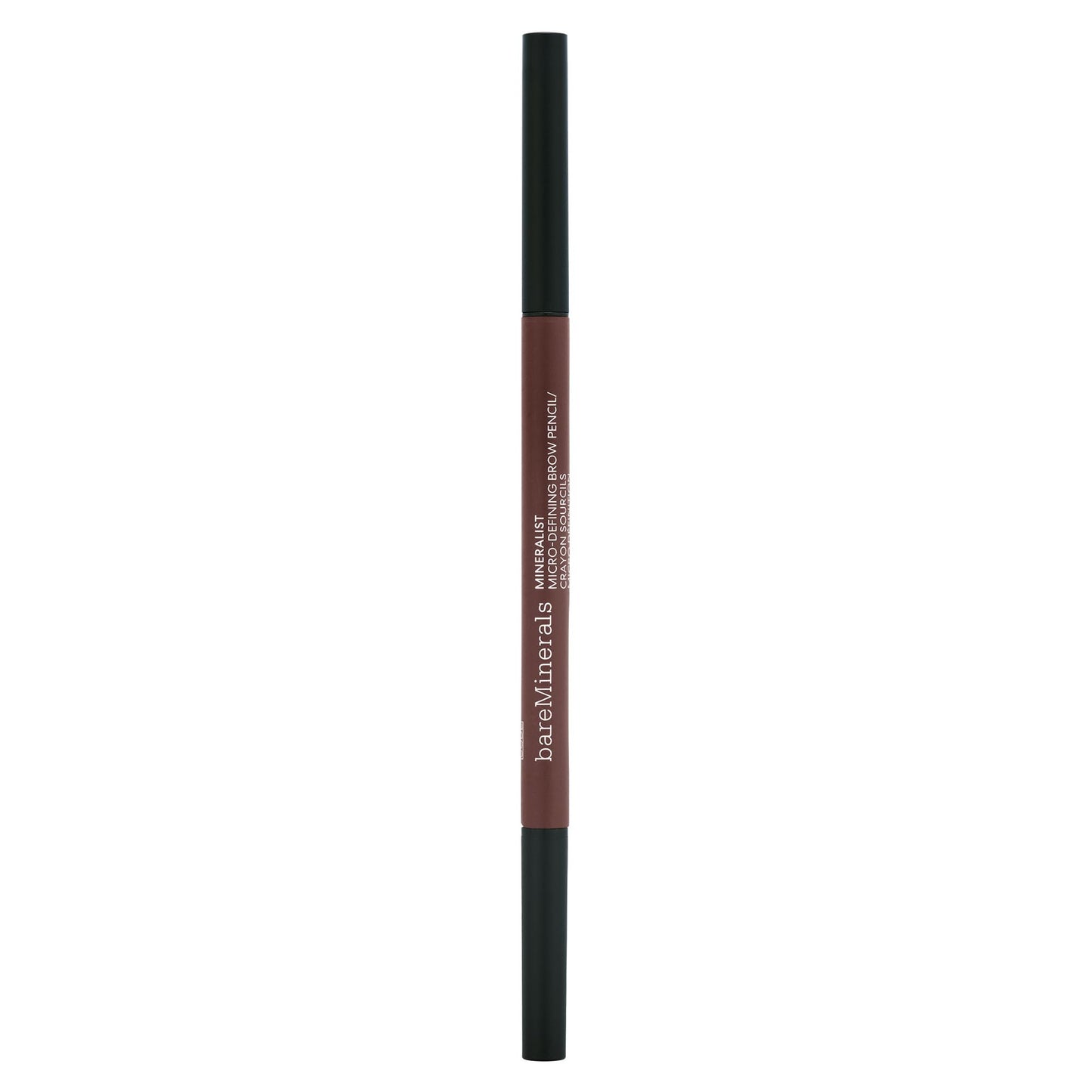 bareMinerals Mineralist Detailing Micro-Fill Brow Pencil, 12 hours Waterproof, Smudge-resistant for Fuller Brows, Pencil with Built-In Spoolie, Vegan