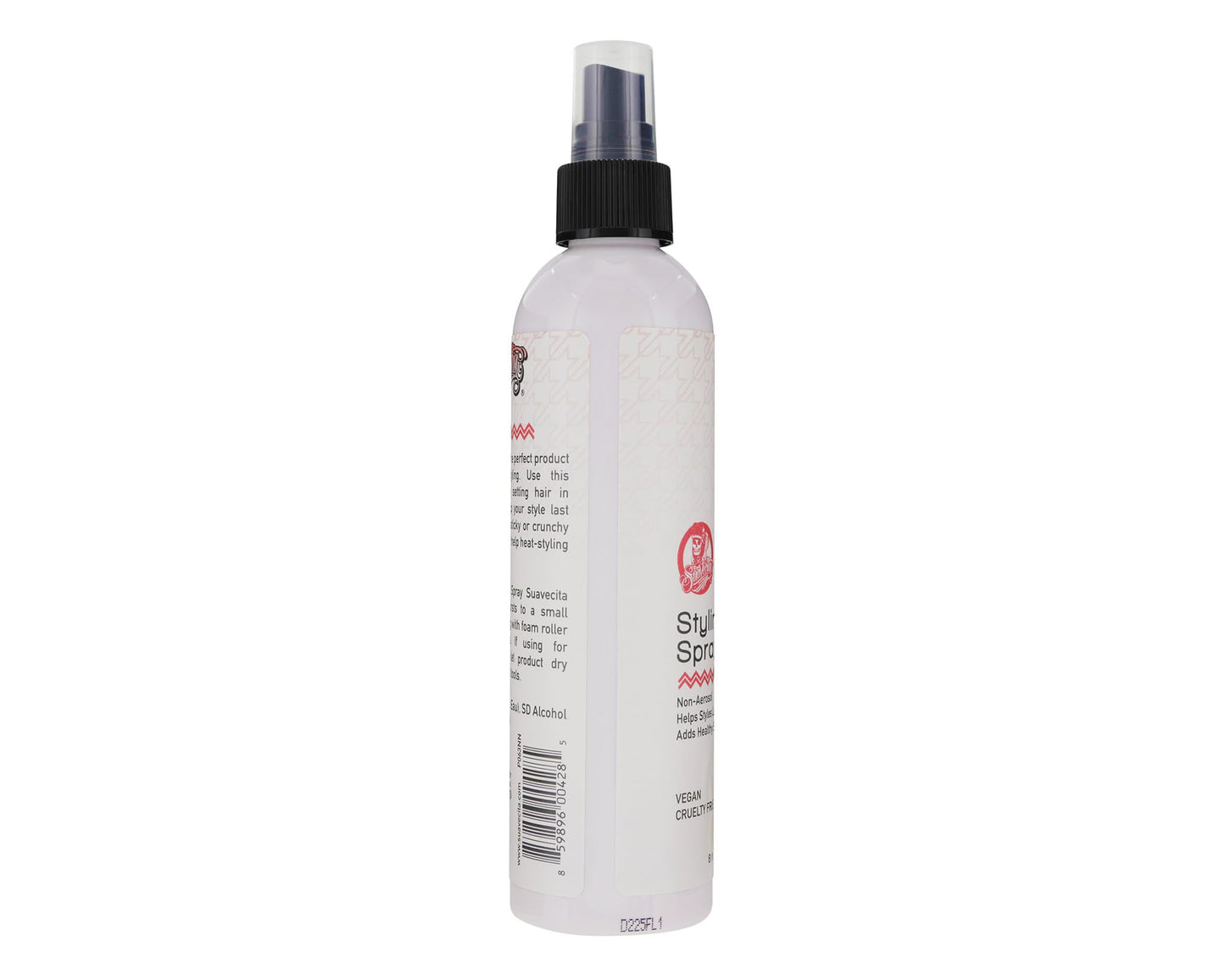 Suavecita Styling Spray for Women 8 oz Non-Aerasol Pump Spray Wild Berry Scent - Helps Styles Last All Day With Medium Shine - Great for Creating