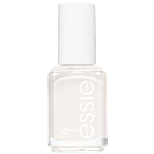 essie Salon-Quality Nail Polish, 8-Free Vegan, Ivory, Tuck It In My Tux, 0.46 fl oz Beauty & Personal Care essie