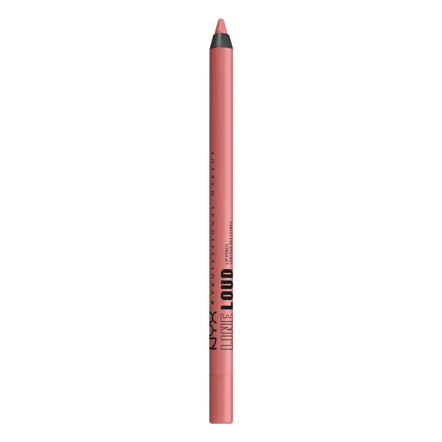 NYX PROFESSIONAL MAKEUP Line Loud Lip Liner, Longwear and Pigmented Lip Pencil with Jojoba Oil & Vitamin E - Born To Hustle (Muted Rose)