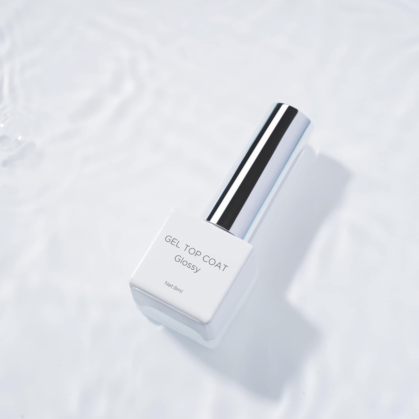 DANNI & TONI 8ml Glossy Gel Top Coat for Nail Polish Gel Nail Strips High Shine Long Lasting (UV Light Required)