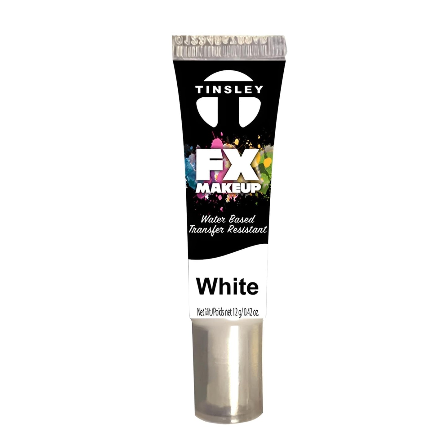 Tinsley Transfers FX Makeup - Face and Body Paint Water-Based Cream 7g / 0.24 oz Tube (White) 1 count