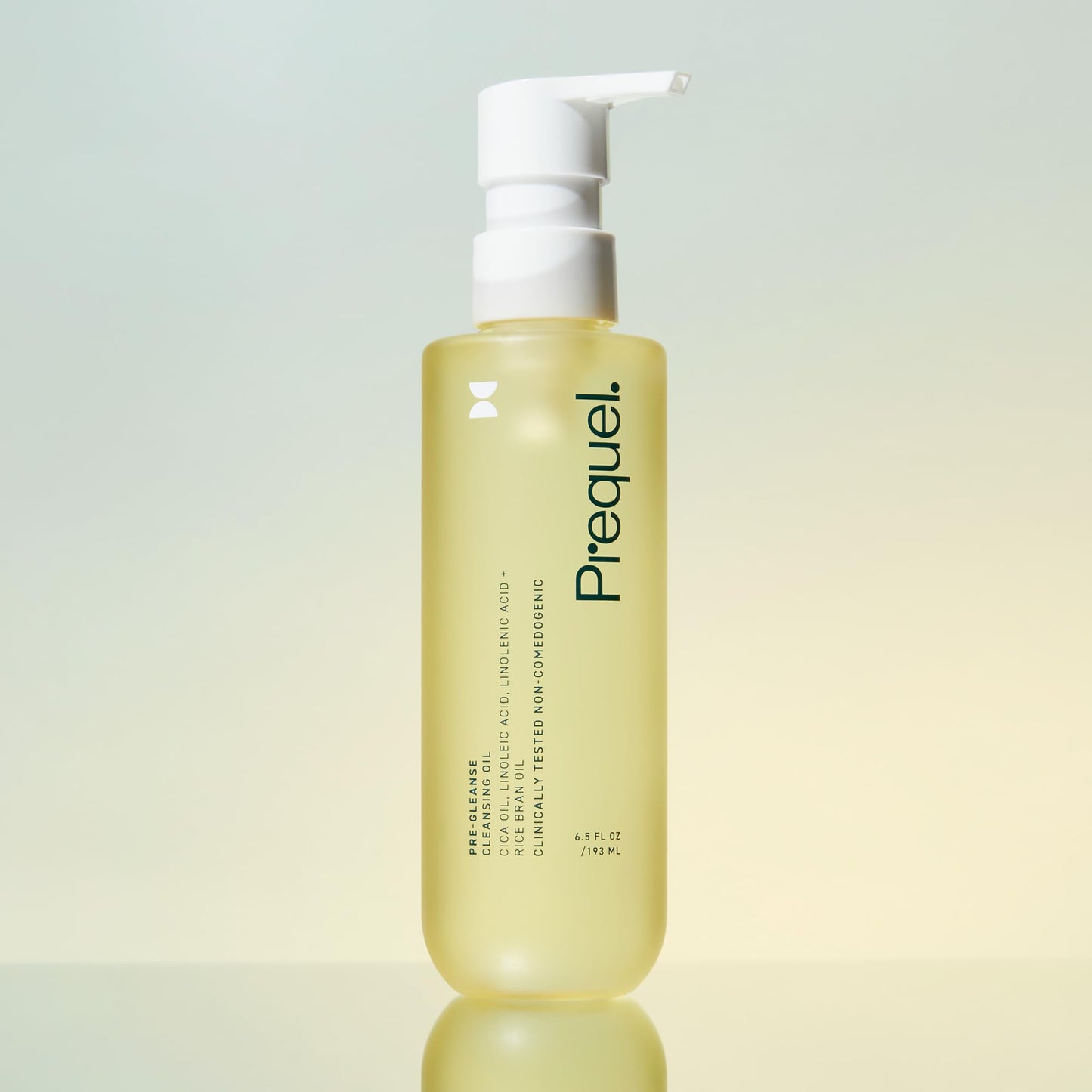 Prequel Skin Pre-Gleanse Oil Cleanser for Face. Double Cleansing Oil Skincare for Women with Cica and more. Non-Comedogenic Makeup Remover. Unscented