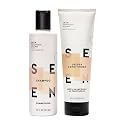 SEEN Shampoo & Deeper Conditioner Bundle, Scented - Non-Comedogenic Hair Care Set, Dermatologist-Developed, Safe for Sensitive, Eczema & Acne-Prone