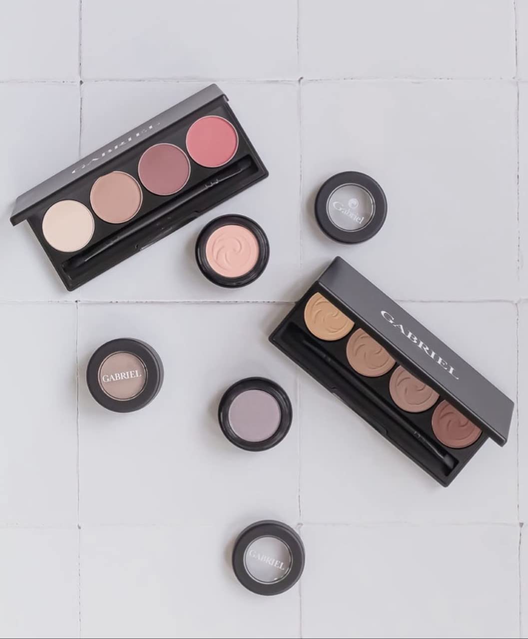 Gabriel Cosmetics Eyeshadow (Bisque - Soft Pink/Cool Matte)