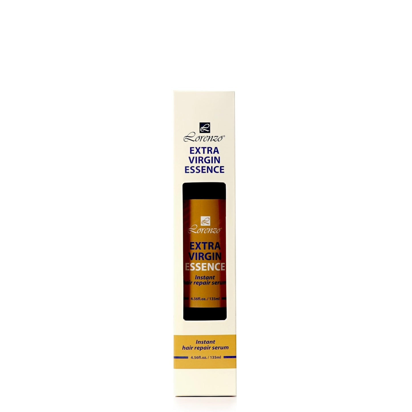 L Lorenzo Extra Virgin Essence 4.56Fl.Oz / 135ML | Instant Hair Repair Serum | Weightless | Protect All Hair Types | Repair Split Ends