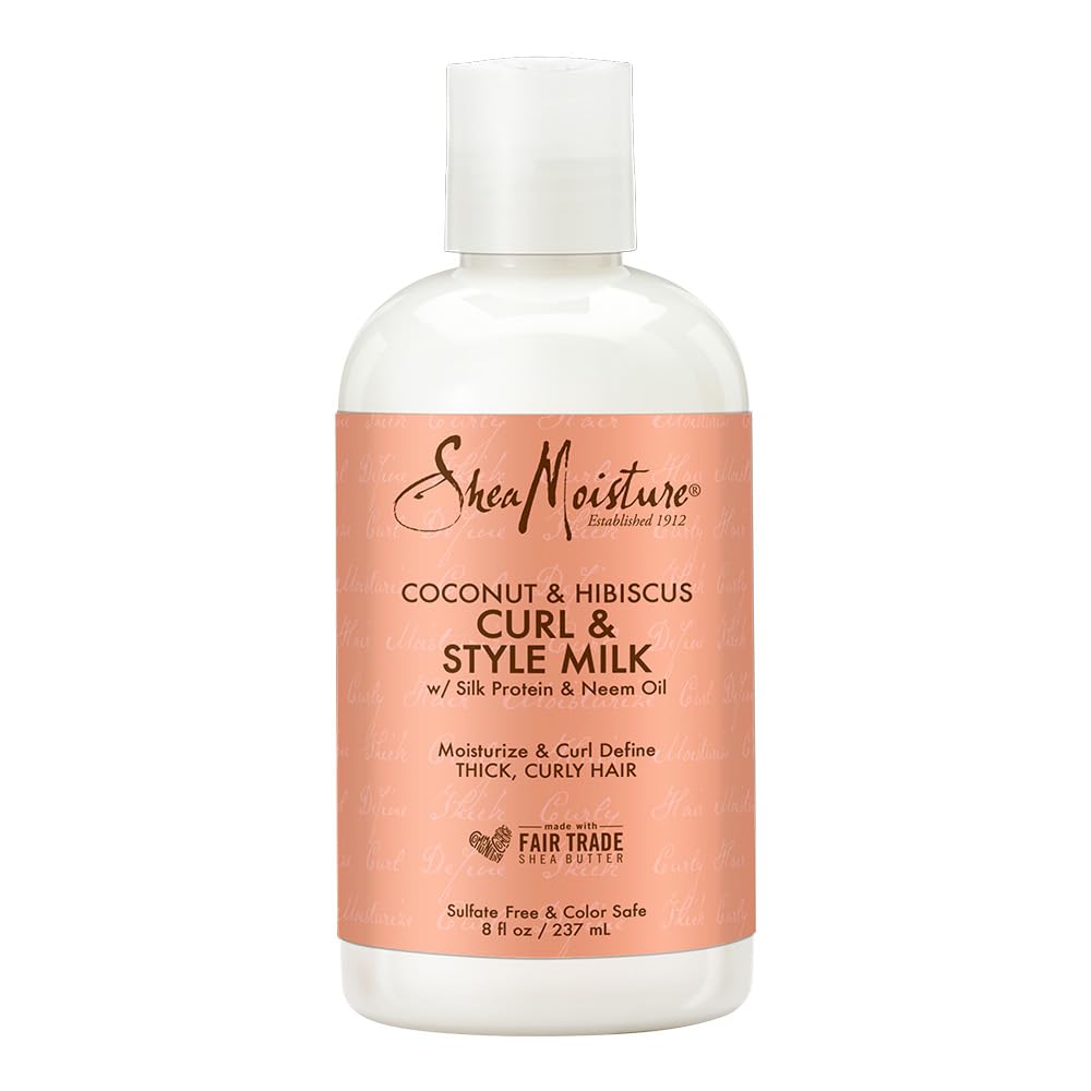Shea Moisture Coconut & Hibiscus Curl & Style Milk 8 oz