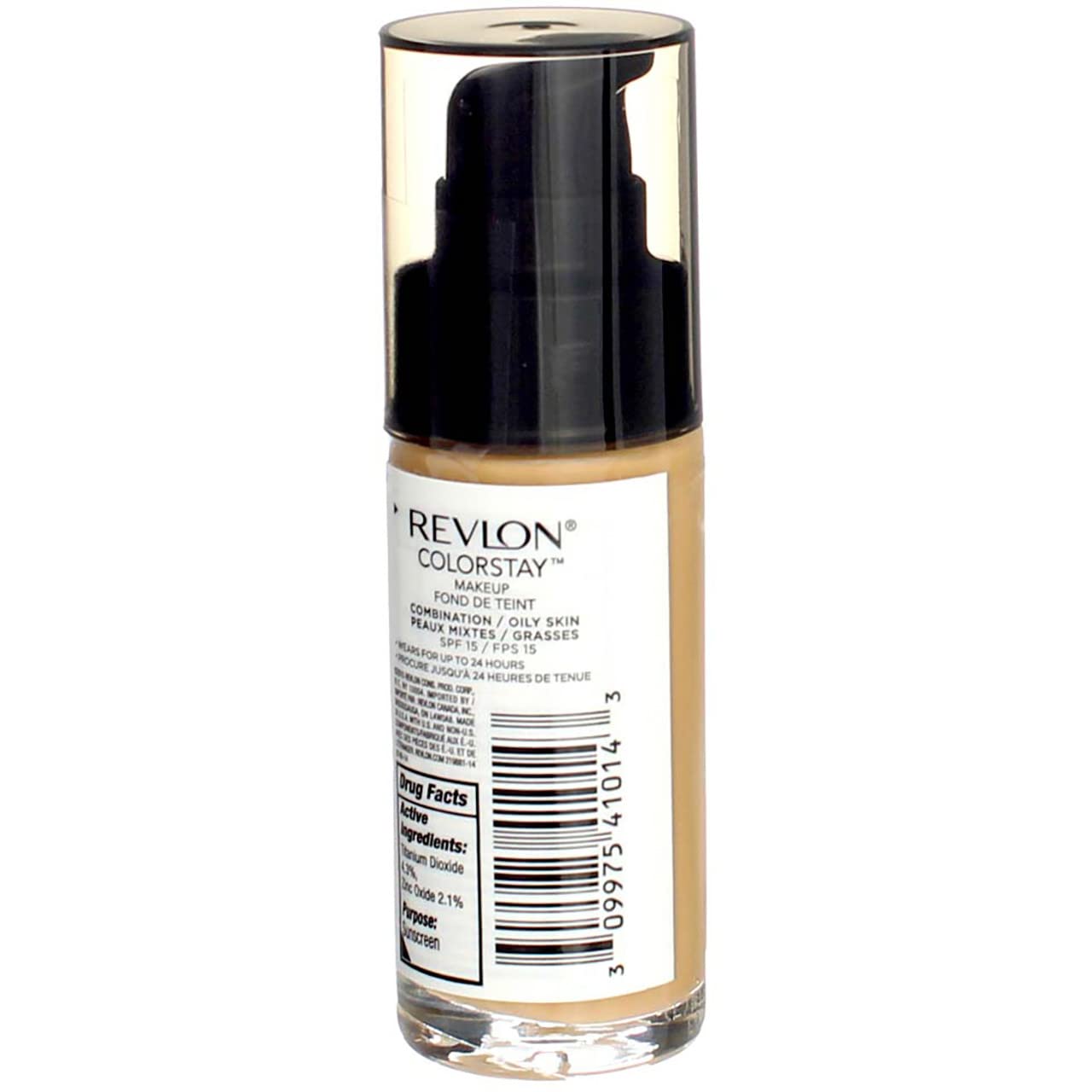 Revlon ColorStay Makeup Foundation For Combination Oily Skin, Golden Caramel 360, SPF 15, 1 fl oz (Pack of 1)