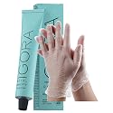 IgoraRoyal Highlifts 10-49 Ultra Blonde Beige Violet Permanent Hair Color 2 Fl Oz and Clear Powdered Medium Vinyl Gloves (Bundle)