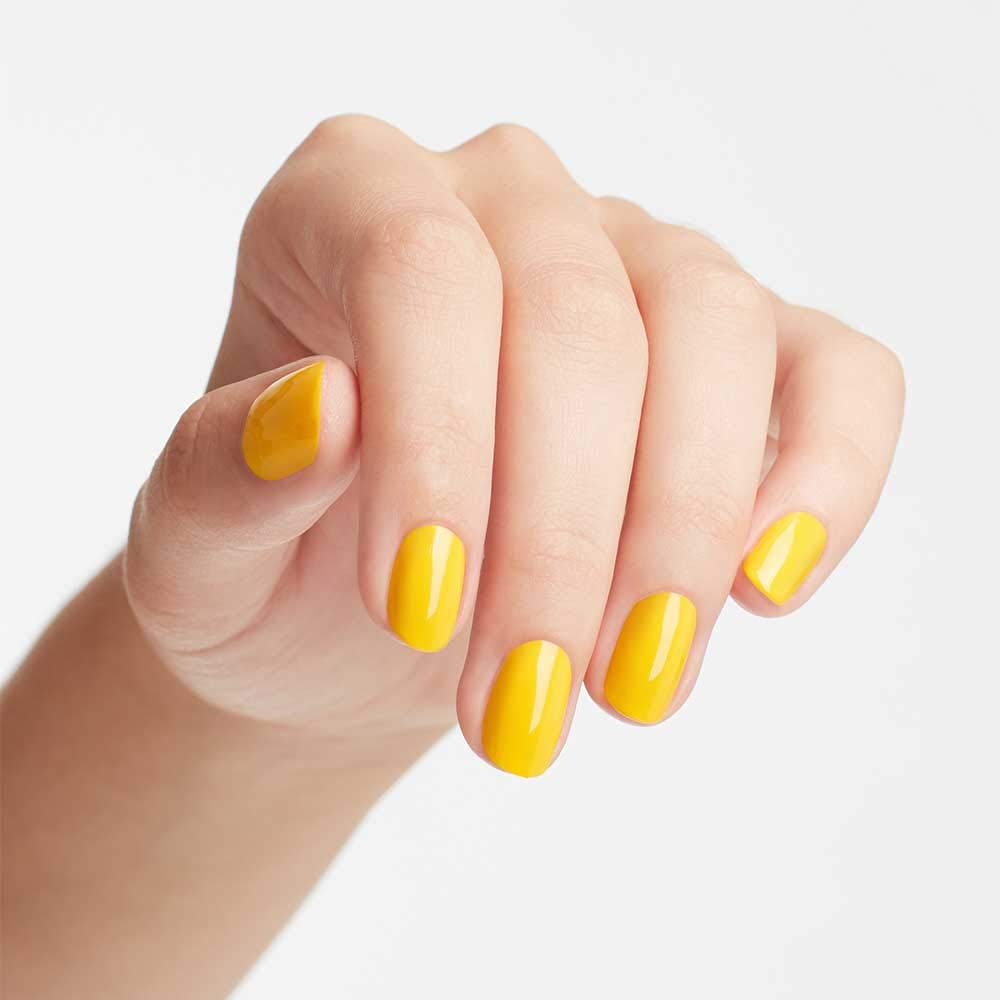 OPI Nail Lacquer Exotic Birds Do Not Tweet | Opaque Soft Yellow Crème Chip Resistant Nail Polish | Fiji Collection