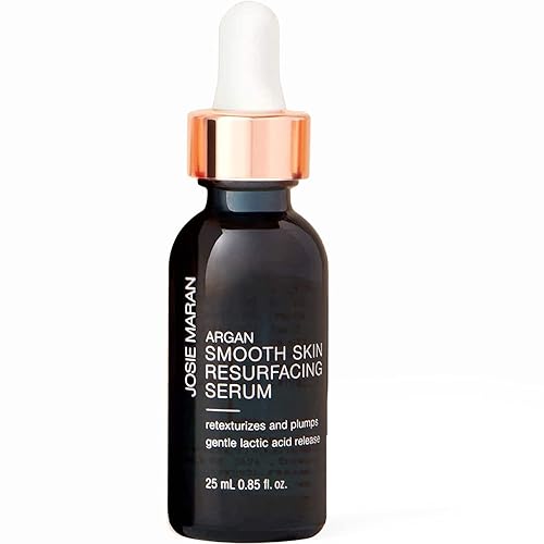 Josie Maran Argan Smooth Skin Resurfacing Serum - Visably Smoother Complexion (25 mL | 0.85 fl. oz.)
