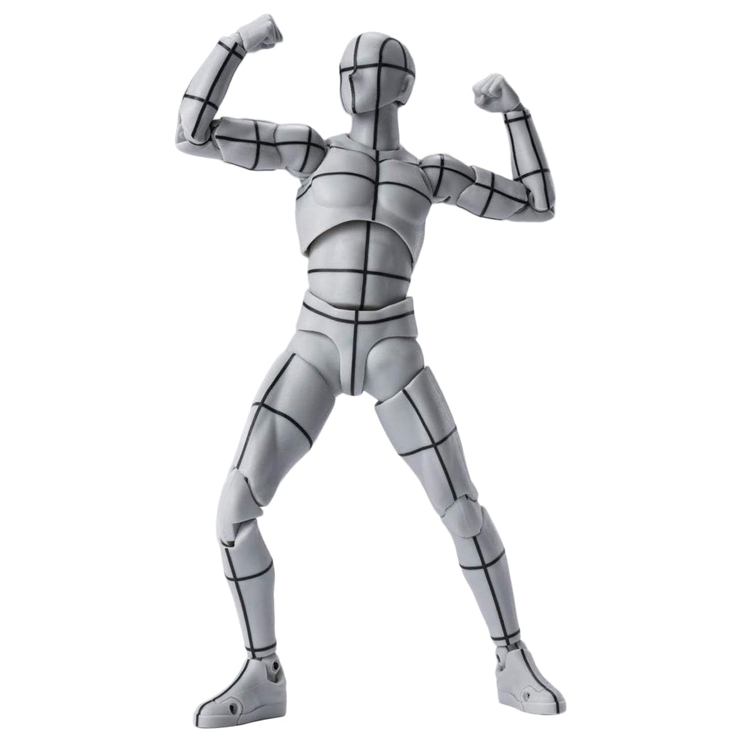 Kosik SHF Figuarts Body Kun -Wireframe- Sports Edition Figure (Gray Color Ver.) (Wireframe)