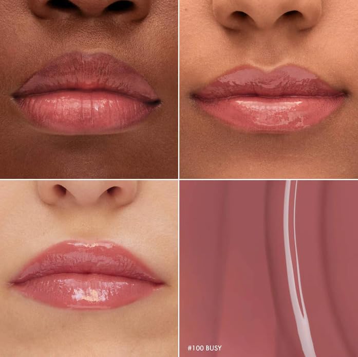 SEPHORA Collection Glossed Lip Gloss - 100 Busy (dusty pink) 0.16 oz / 5 mL