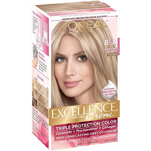 L’Oreal ParisExcellence Creme - 8-1/2A Champagne Blonde (Cooler) 1 Each (Pack of 12)