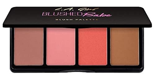 L.A. Girl Fanatic Blush Palette, Blushed Babe GBL422