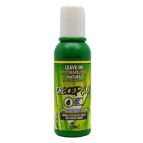 Boe Crecepelo fitoterapeutico Leave-in, Natural 4 Oz