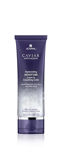 Alterna Caviar Anti-Aging Replenishing Moisture Leave-in Smoothing Gelee, Lightweight Styling For Dry Hair,Sulfate Free ,3.4 Fl Oz (Pack of 1)
