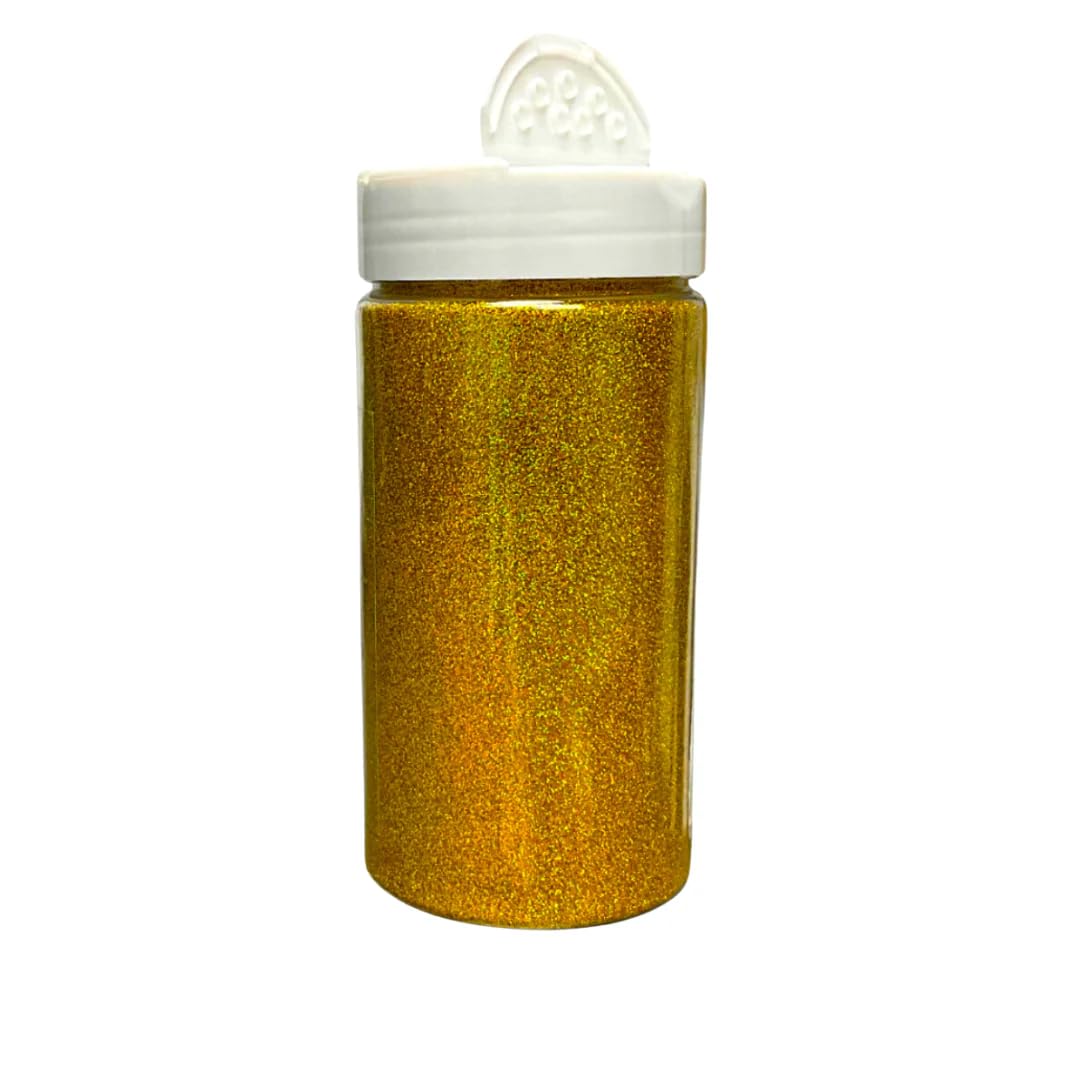 Mardi Gras Spot 8oz Glitter - Holographic Gold (Each)