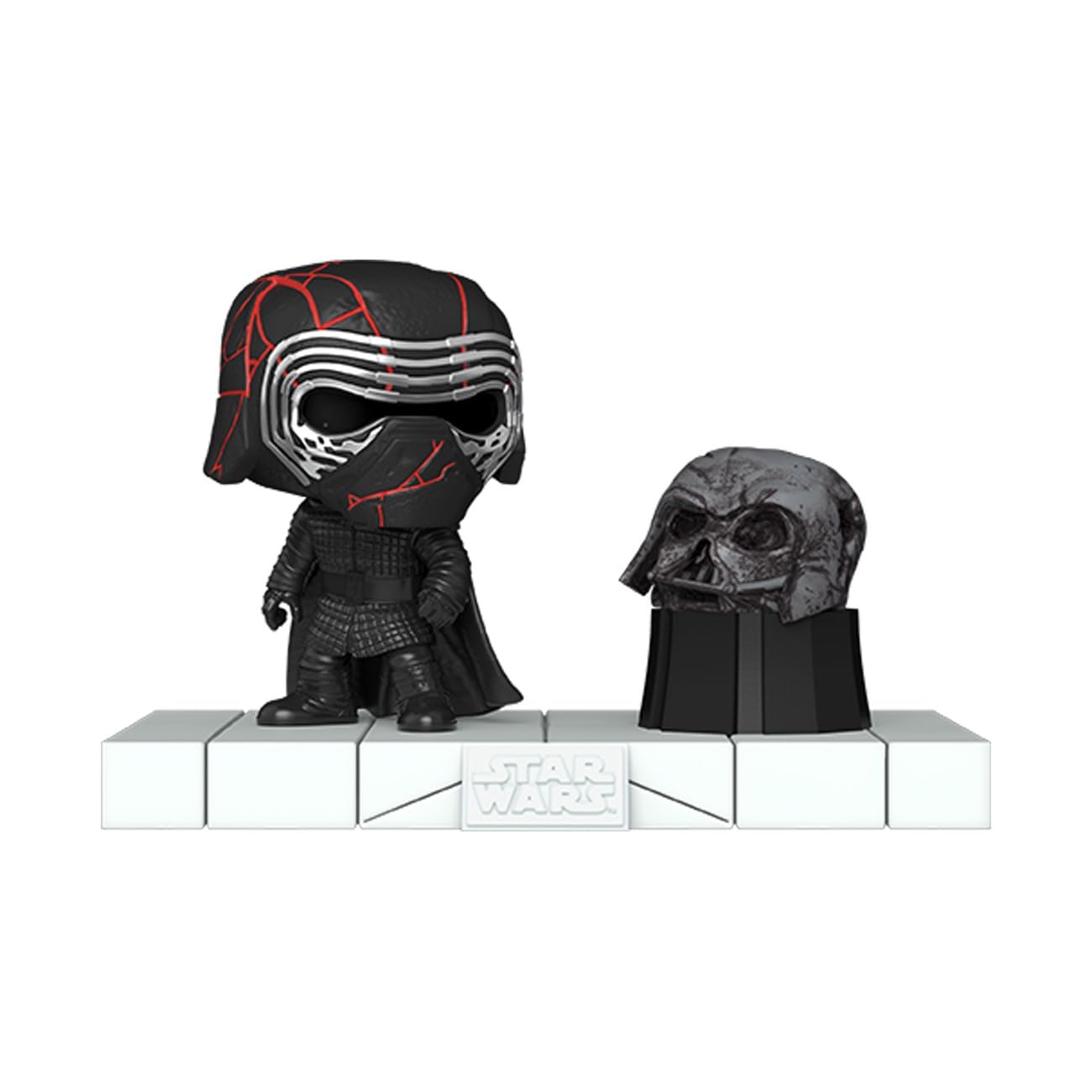 Funko Pop Deluxe: Star Wars: Star Wars Darkside - Kylo Ren with Darth Vader's Helmet - Collectable Vinyl Figure - Gift Idea - Official Merchandise…