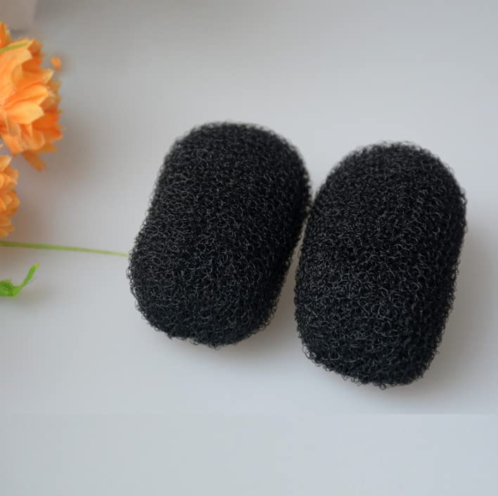 Duehut Hair Clip Inserts, 2PCS Charming Hair Style Tool Hair Pads Hair Clip, Bump It Up Volume Inserts for Women Lady Girls (Black and Brown)