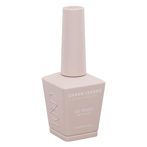Chaun Legend UV Gel Nail Polish, 0.5 Ounce Long Lasting Salon Quality, Bubble Free Professional Manicures, Quick Dry High Shine, Basic Pitch LG5011 Beauty & Personal Care Chaun Legend Professional Nails