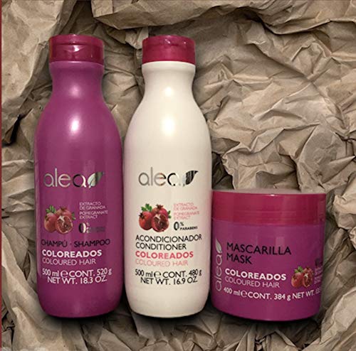Alea Coloured Hair with Pomegranate Extract Shampoo + conditioner + Mask "Set"