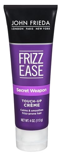 John Frieda Frizz Ease Secret Weapon Touch-Up Crème, Anti-Frizz Finishing Cream, Helps to Calm and Smooth Frizz-prone Hair, 4 Ounce, 6-pack