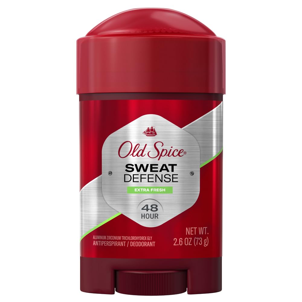 Old Spice Men's Antiperspirant & Deodorant Sweat Defense Extra Fresh Soft Solid, 2.6oz Beauty and Personal Care Old Spice Default Title